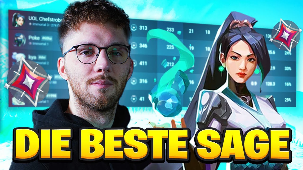 TOPFRAGGER MIT SAGE 🥶 MEINE BESTE RUNDE 😳 Valorant YouTube