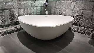 Famous This unique solid surface bathtub, designed by our Italian designer Luca Profile