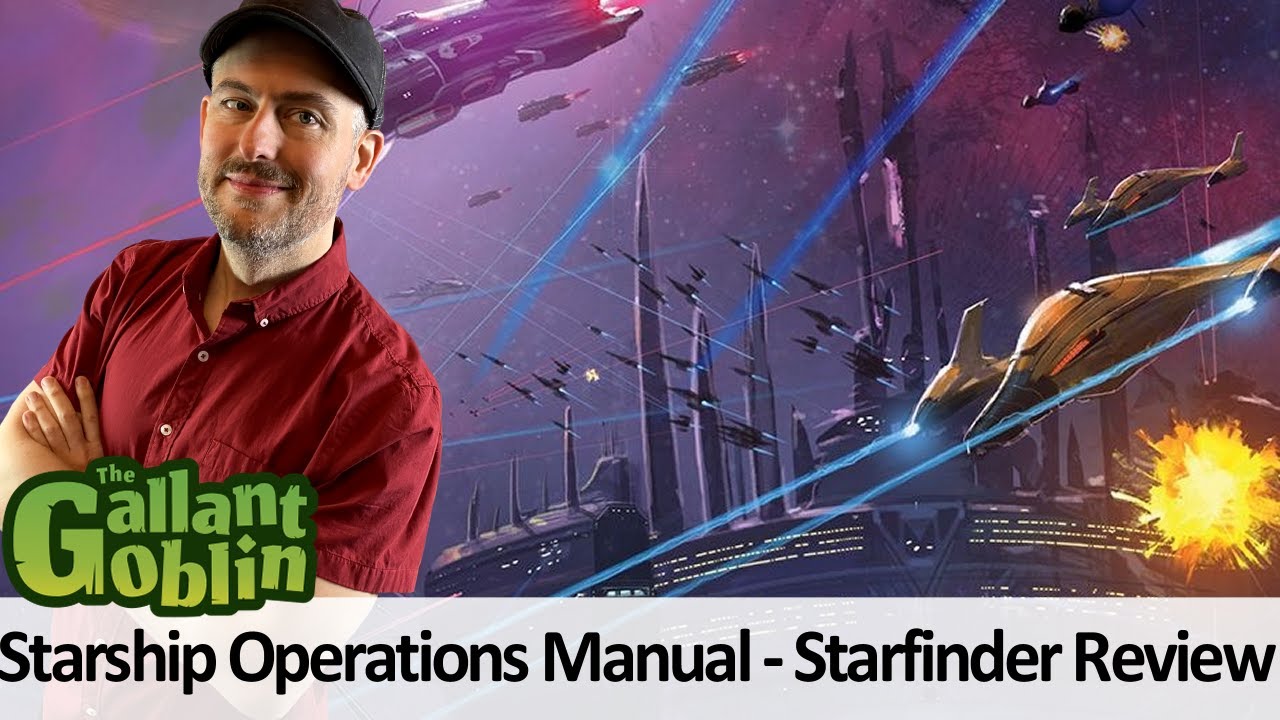 Starship Operations Manual Starfinder Rulebook Review Paizo YouTube