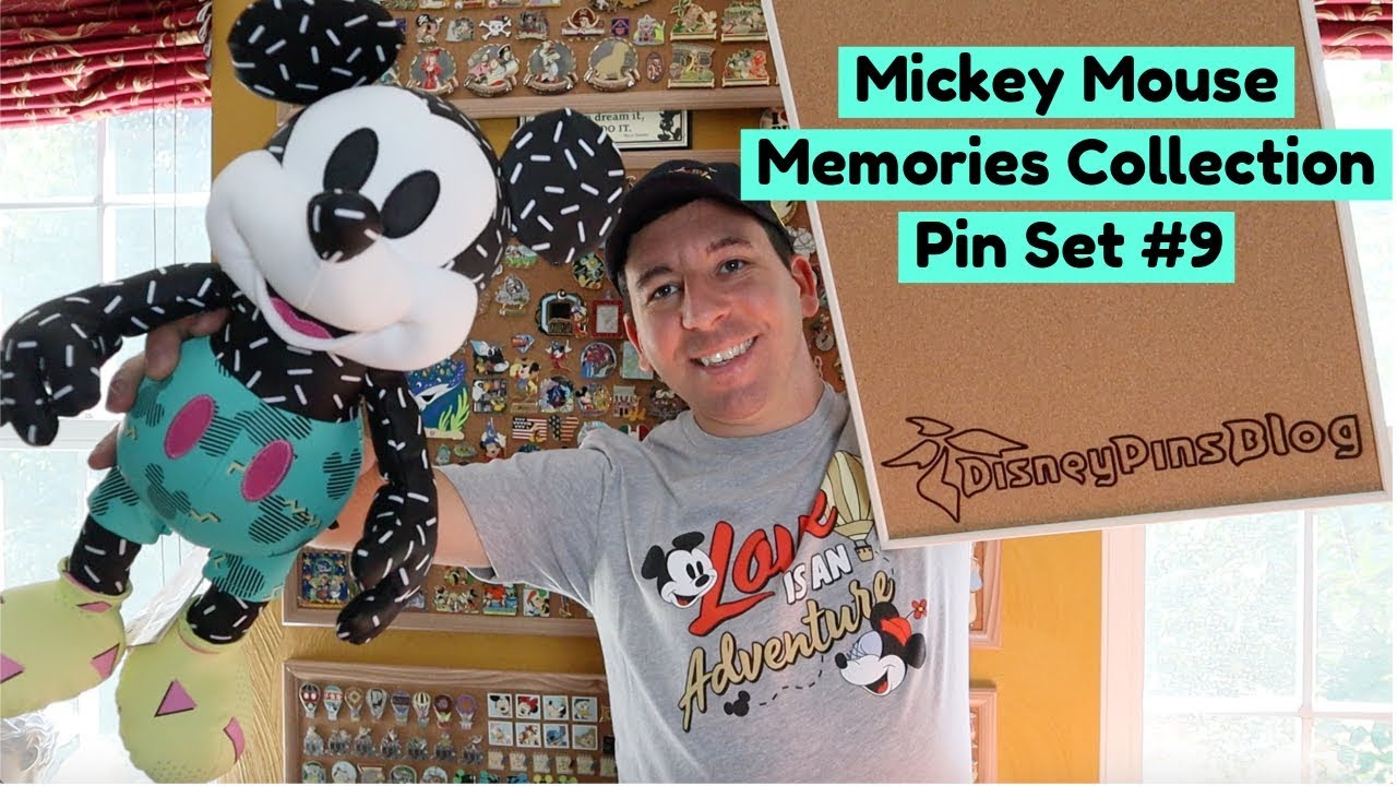 Mickey Mouse Memories Collection Pin Set #9 | September 2018