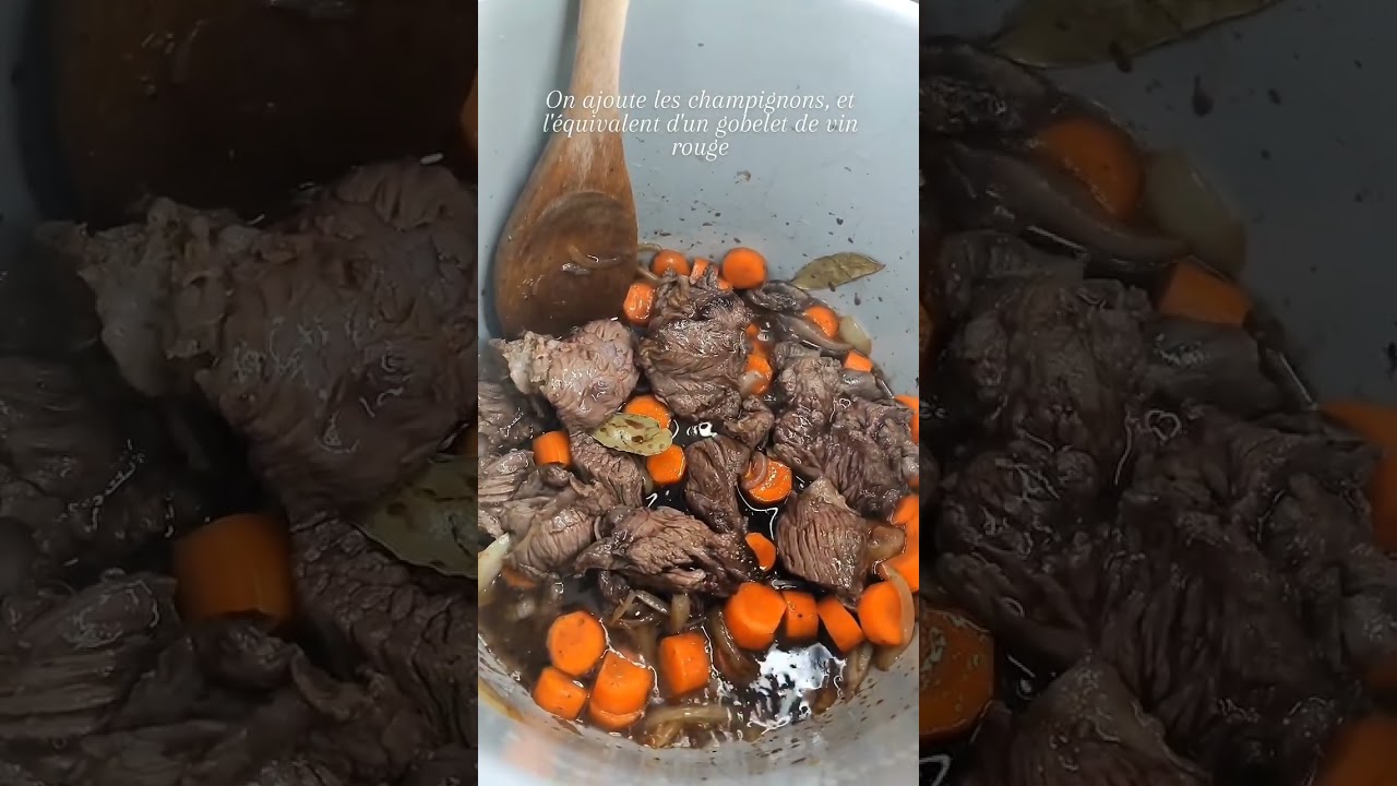 ☆ Boeuf Bourguignon ☆ (NinjaFoodi/Cookeo)