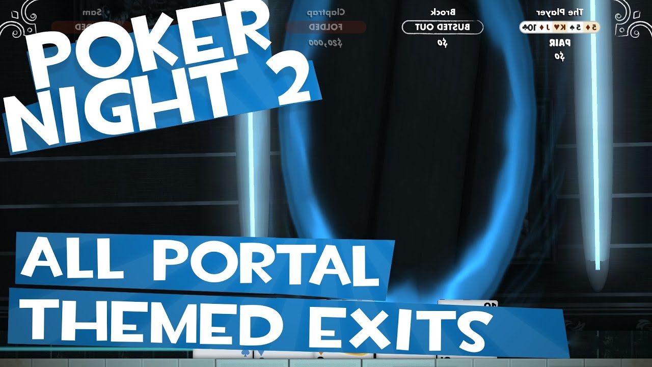 Poker Night 2 - All Portal Themed Special Elimination Animations