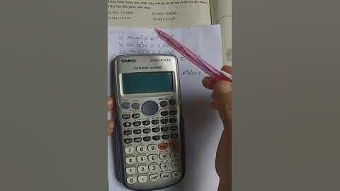 Hướng dẫn sử dụng máy tính tính tỉ số lượng giác lớp 9