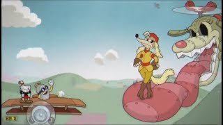 Cuphead DLC - S-Rank Expert Peashooter Only No Charm - The Howling Aces