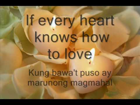 Isang Mundo Isang Awit by Leah Navarro with Lyrics and Translation