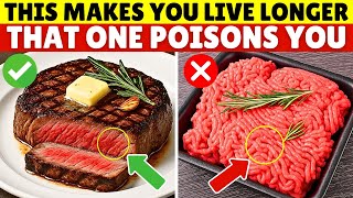 Over 60? 4 WORST Meats You Should NEVER Touch and 4 You MUST Eat Daily | Senior Health Tips