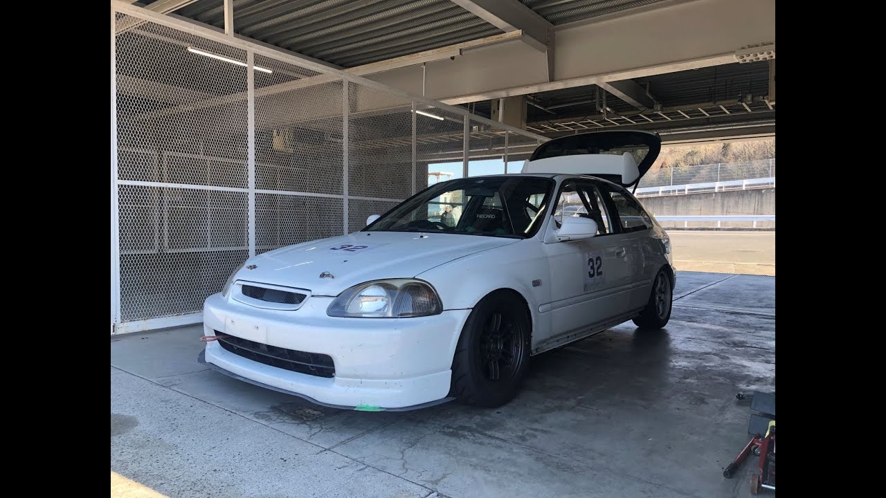 岡山国際サーキット　シビック EK4　1分44秒956　2022/2/12