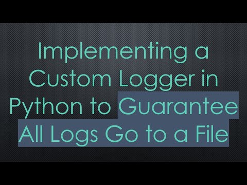 Implementing a Custom