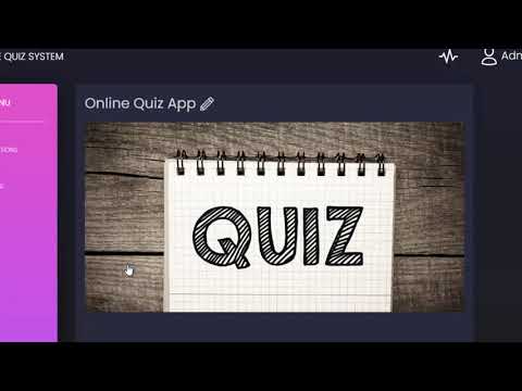Flask-based Online Quiz App | Check Description