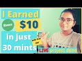 I Earned $10 in just 30 minutes | Live Work on fiverr | Graphic designing | CANVA | SHRUTI😍