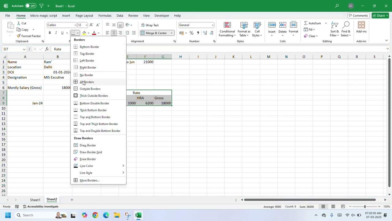 👉 Salary Sheet Full Guide | ESIC, PF, & LWF Calculation Explained in Detail 💰📊
