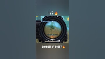 🔥 1v2 Clutch in Conqueror Lobby | PUBG Mobile Insane Gameplay 🔥