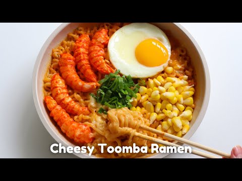 Easy Cheesy Shin Ramyun Toomba Ramen Recipe