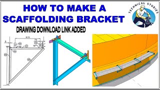 How To Make A Scaffolding Bracket For Storage Tank For A Low Budget.