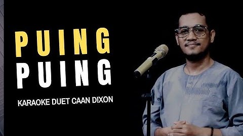 Puing puing (Rhoma irama/Noer Halimah) Karaoke duet artis cowok /pria