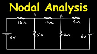 Nodal Analysis Problem | Electrical Engineering