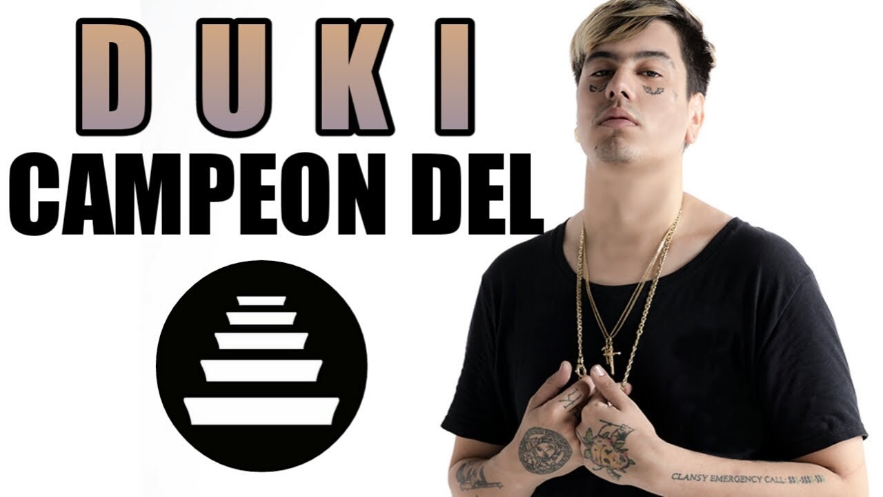 Duki campeon del quinto escalon YouTube