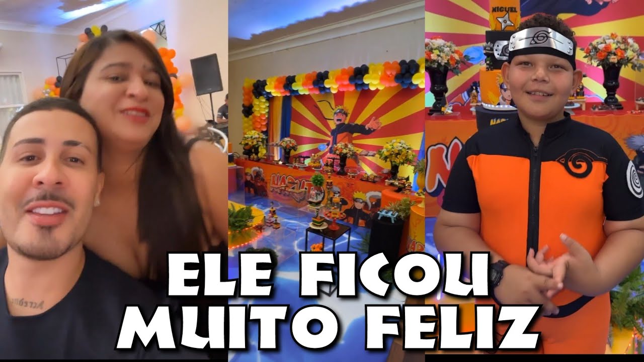 CARLINHOS MAIA FAZ FESTA DE ANIVERSÁRIO PARA GAROTO CARENTE DA VILA👏👏
