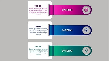 Create 3 Infographic Options in PowerPoint. Tutorial No.: 952