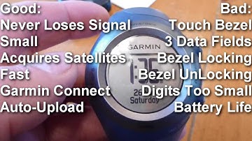 Garmin Forerunner 405 CSX Review - Great GPS but Touch Bezel is Horrible