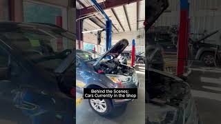 Behind the Scenes: Cars Currently in the Shop  #autotechnician #automobile #autorepair  #mechanic