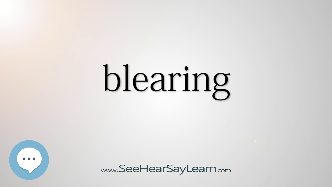 blearing - YouTube