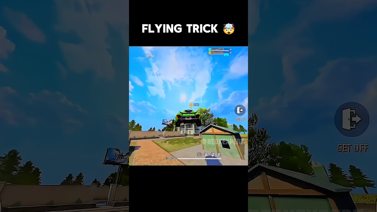 New flying car trick 🤯: Free fire best tricks 🔥 