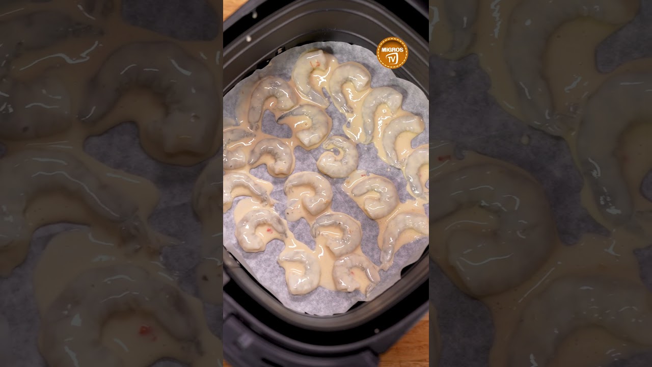 ???? Philips Airfryer ile Karides Tempura Şöleni! | Lezzetli Tarifler Serisi  #migrostv #shorts