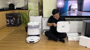 Hướng dẫn lắp đặt module cấp xả nước tự động cho Ecovacs Deebot T30 Pro Omni