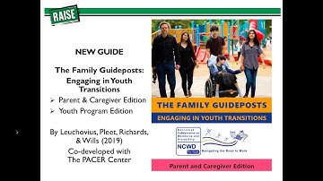 Webinar: The Family Guideposts–Engaging in Youth Transitions