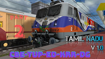 MUMBAI LLT SF EXP CBE - ED PART 2 || #MSTS || #OPEN RAILS