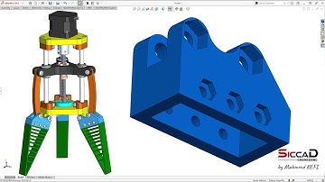 Solidworks Tutorial 52 : Electrical Clamp Part 9