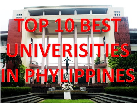 Top 10 Best Universities In Philippines/Top 10 Mejores Universidades De Filipinas