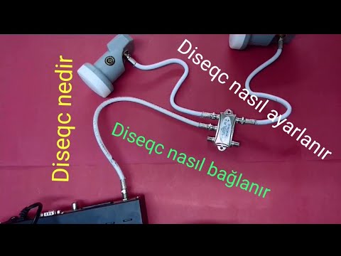 Video: İki çanak Anten Nasıl Bağlanır