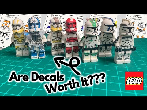Are Decals Worth It? Lego Star Wars! - YouTube