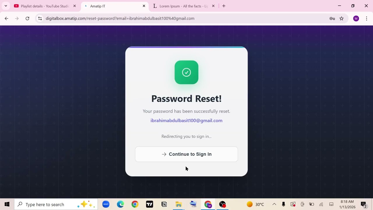 3. Recover your digital box account