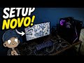 Montando o setup novo do meu amigo!