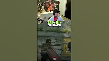 knife ace on faceit 👽 twitch: acog #cs2 #counterstrike2 #csgo #twitch #streamer