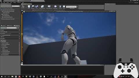 Unreal Engine 4 Reset Camera to Default Position- Third Person Style