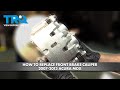 How to Replace Front Brake Caliper 2007-2013 Acura MDX