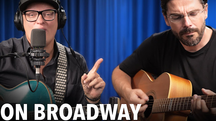 On Broadway Acoustic version - Acoustic performance video thumbnail