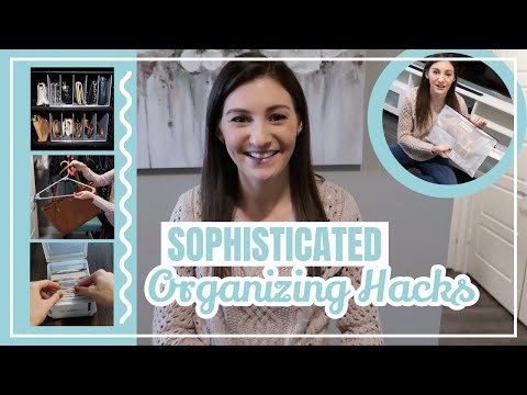 ORGANIZING IDEAS YOU PROBABLY NEVER CONSIDERED // Products You Need To Get Organized + Organize Hack