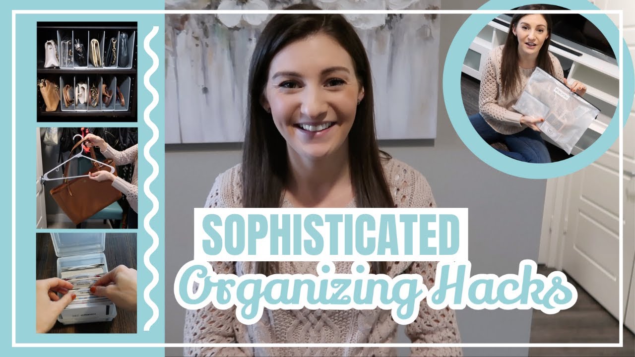 ORGANIZING IDEAS YOU PROBABLY NEVER CONSIDERED // Products You Need To