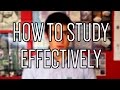 How to study effectively