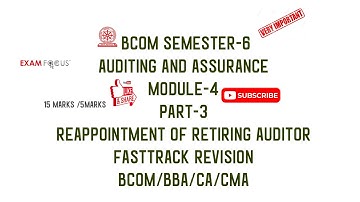 Auditing and Assurance||Module-4||Part -3||MG University ||Exam marathon||Malayalam||CA,Bcom,BBA