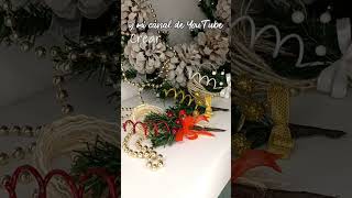 Adornos navideños Fácil / Ideas para Navidad #diy #manualidades #navidad #Christmas #crearyreciclar