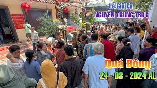 Scenes from the Death Anniversary Ceremony of Nguyen Trung Truc, Morning of 08/24/2024 Lunar Cale...