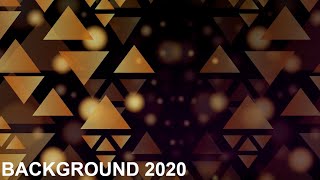 Colorful triangles background video