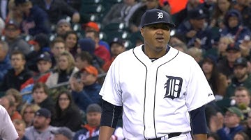 MIN@DET: Simon allows only one run over 7 2/3 innings