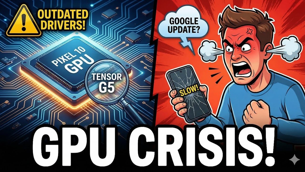 Why Google is throttled by OUTDATED Drivers! ⚠️